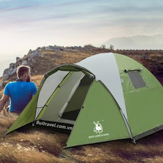 Lều cắm trại gia đình 3-4 người Gazelle Outdoors GL1313 giá sỉ
