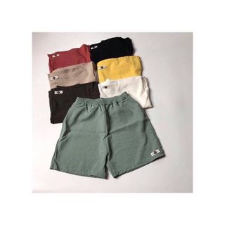 Quần short đũi xước phối KHUY GẤU