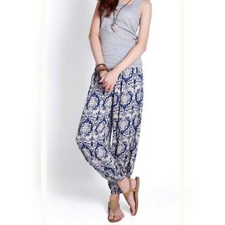 Quần lanh thái bo gấu_ Siêu phẩm mùa hè