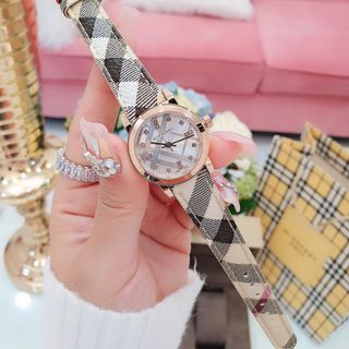 Đồng hồ Bu dây da nữ về 3 màu