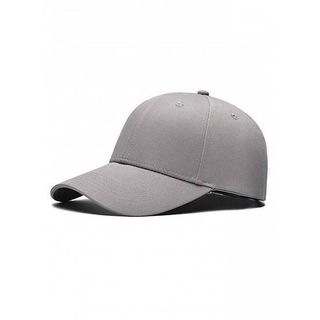 Nón lưỡi trai bóng chày trơn phong cách Hàn Quốc - khóa dán