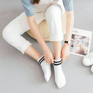 Tất Nữ Hàn Quốc Kẻ Sọc