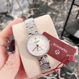 Đồng hồ inox nữ Sunrise 03