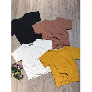 Áo phông cộc tay XOẮN GẤU thời trang