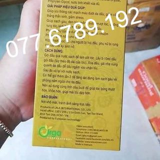 DẦU GỘI BỒ KẾT HOA BƯỞI
