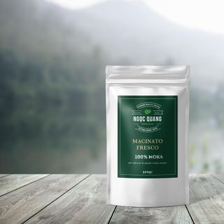 Cà phê bột nguyên chất pha phin Ngọc Quang loại 1kg, cà phê sạch, nguyên chất 100% không pha trộn.