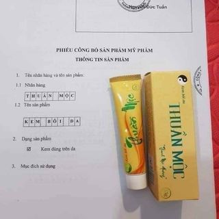 Bôi da đặt trị da liễu thuần mộc