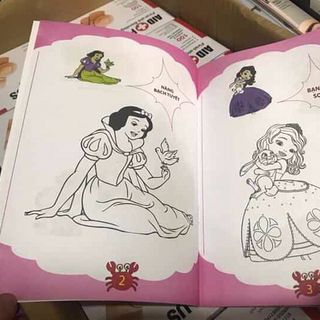 Sách tập tô màu cho bé