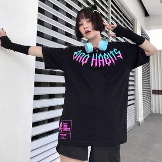 Áo fomr rộng .áo tay lỡ Nữ
