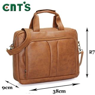 Cặp Văn Phòng CNT HQ14 Sang Trọng Bò Đậm