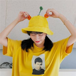 Mũ mầm cây rực rỡ sắc vàng có size Mẹ và size Bé