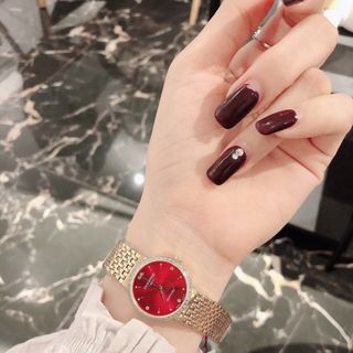 Đồng hồ lắc inox nữ kính sapphire Sunrise 02