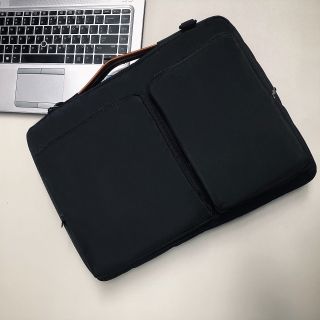 Túi đựng laptop 3 ngăn canvas chống thấm, chống sốc