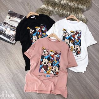 Áo phông in hình Mickey mix gì cũng đẹp giá sỉ