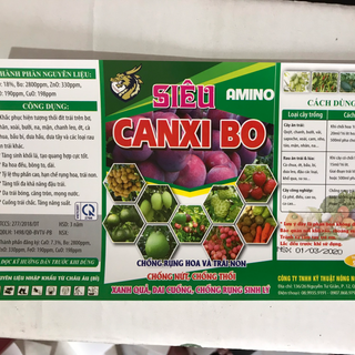 Phân Bón Lá Siêu Canxi Bo Amino