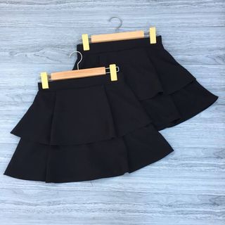 Chân váy xoè 2 tầng trẻ trung, duyên dáng
