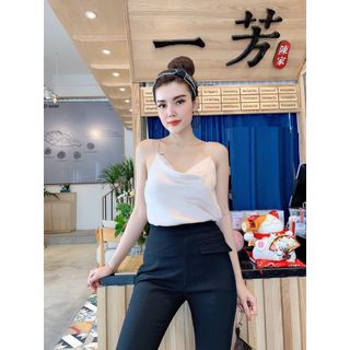 Áo hai dây lụa cổ đổ siêu đẹp