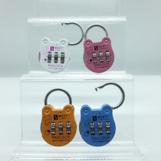 Khóa số valy hình giỏ xách đủ màu Real Locks