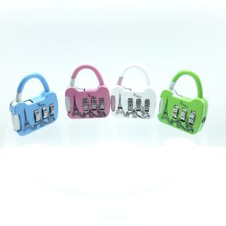 Khóa số valy hình giỏ xách đủ màu Real Locks
