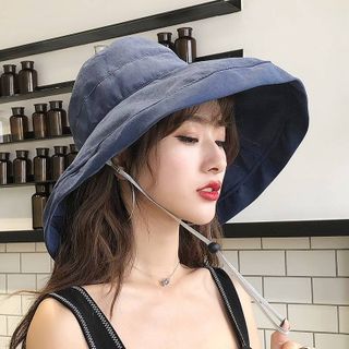 Nón Vải 2 Mặt Vành Rộng Thời Trang Chống Nắng