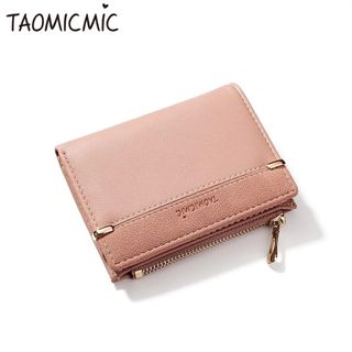 Ví Nữ Mini Nhỏ Gọn Taomicmic 928010 Nhiều Ngăn Thời Trang Da PU Mềm
