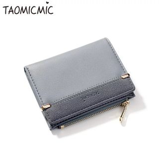 Ví Nữ Mini Nhỏ Gọn Taomicmic 928010 Nhiều Ngăn Thời Trang Da PU Mềm