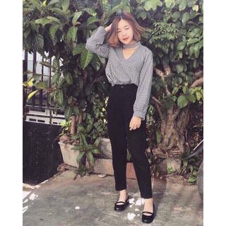 Quần Baggy vài TUYẾT MƯA siêu hot