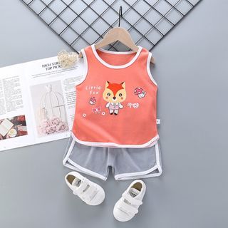 Bộ sát nách bé trai