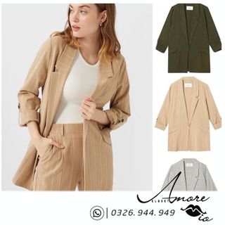 ÁO KHOÁC DÀI THANH LỊCH BLAZER STRADIVARIUS #authchinhhang giá sỉ