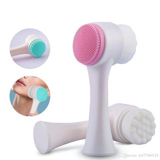 Cọ Rửa Mặt 2 Đầu