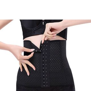 Gen Nịt Bụng Thông Hơi Ba Hàng Khóa Chống Cuộn MS11