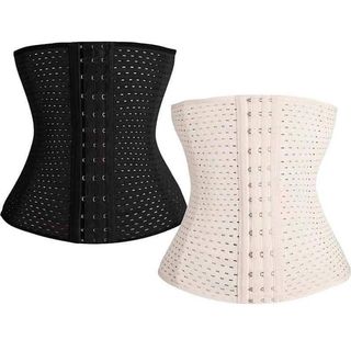 Gen Nịt Bụng Thông Hơi Ba Hàng Khóa Chống Cuộn MS11