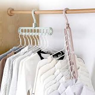 Móc quần áo đa năng 9 lỗ