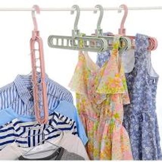 Móc quần áo đa năng 9 lỗ