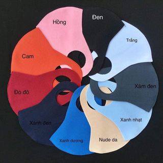 khẩu trang vải polly cao cấp