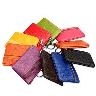 Ví chìa khóa nữ Ví đi chợ mini da thật nhiều màu MD060A