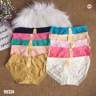 Combo 10 Quần lót thông hơi VIỀN REN mẫu mới mùa hè
