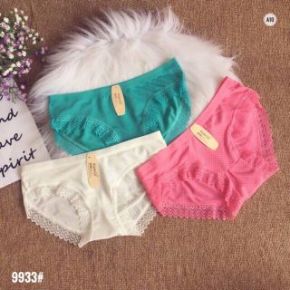 Combo 10 Quần lót thông hơi VIỀN REN mẫu mới mùa hè