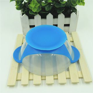 Bát ăn dặm chống đổ kèm thìa báo nóng
