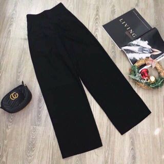 Quần ống rộng TUYẾT MƯA KHOÁ SƯỜN cho đôi chân dài