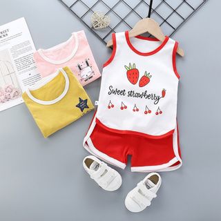 Bộ sát nách bé trai