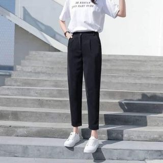 Quần tây nữ baggy đi học đi làm công sở vải đẹp