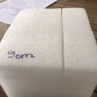 Phụ liệu may Ladovie, Mút pe foam dạng ống, cắt gia công theo yêu cầu