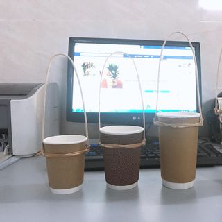 Quai treo Trà Sữa Cafe bằng MÂY