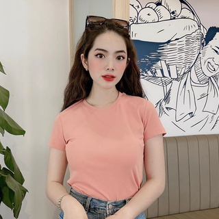 Áo phông trơn cộc tay FROM DÀI RỘNG chất đẹp