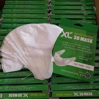 KHẨU TRANG 3D MASK XUÂN LAI HỘP 10 CÁI