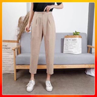Quần baggy đũi xước có khuy siêu hot