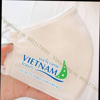 Khẩu trang in logo giá rẻ