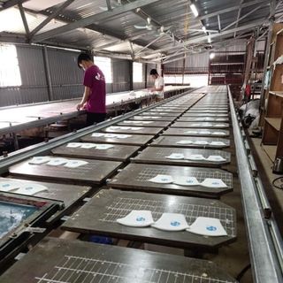 xưởng may khẩu trang 2 lớp kháng khuẩn giá rẻ có in logo