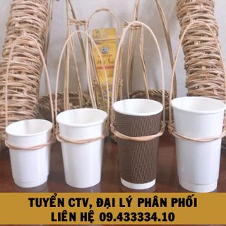 Quai treo mây mang về cho cà phê, trà sữa - takeway